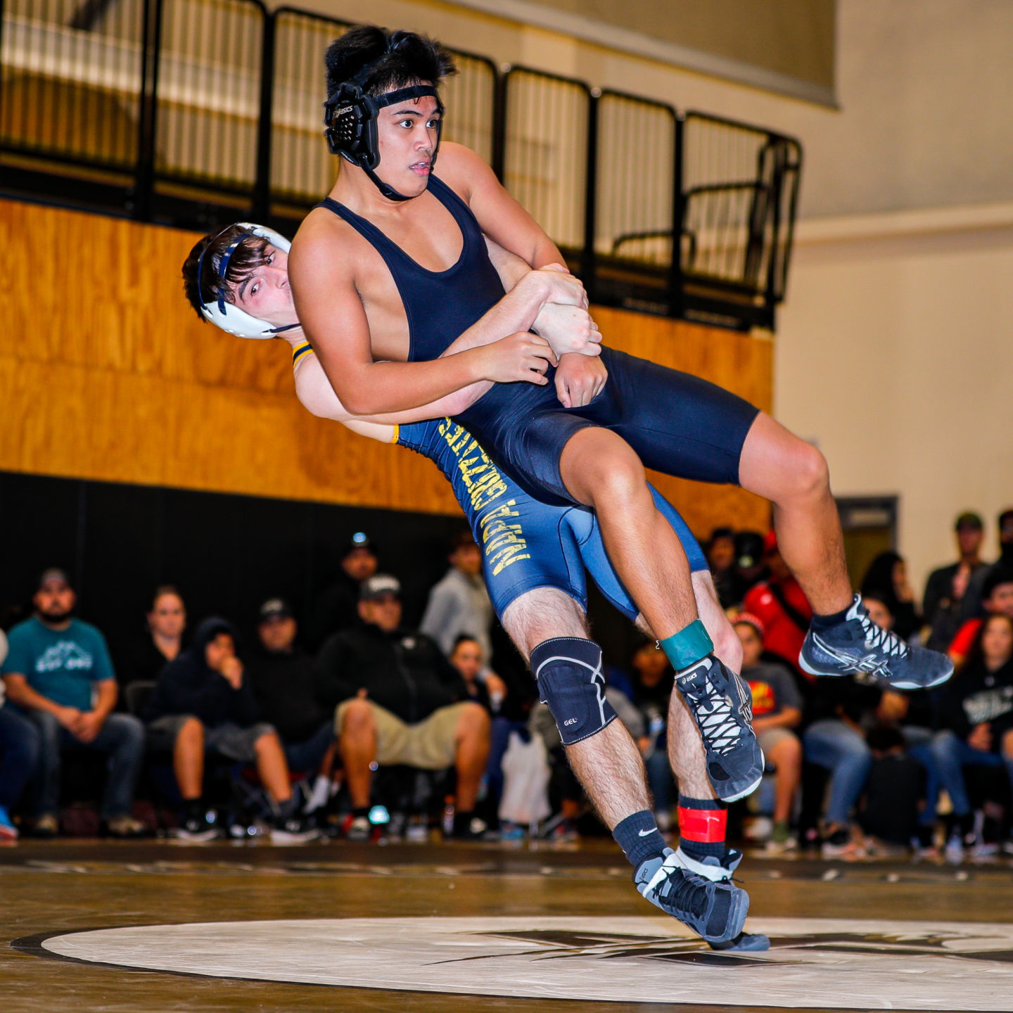 American Canyon Wolves vs. Napa High Grizzlies; Varsity Wrestling
